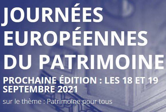 Journée du patrimoine 2021